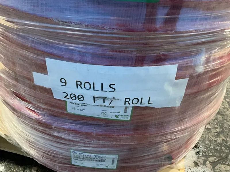 Kuri Tec 3/4” X 1/2” Red Air Hoses - 935-1208x200