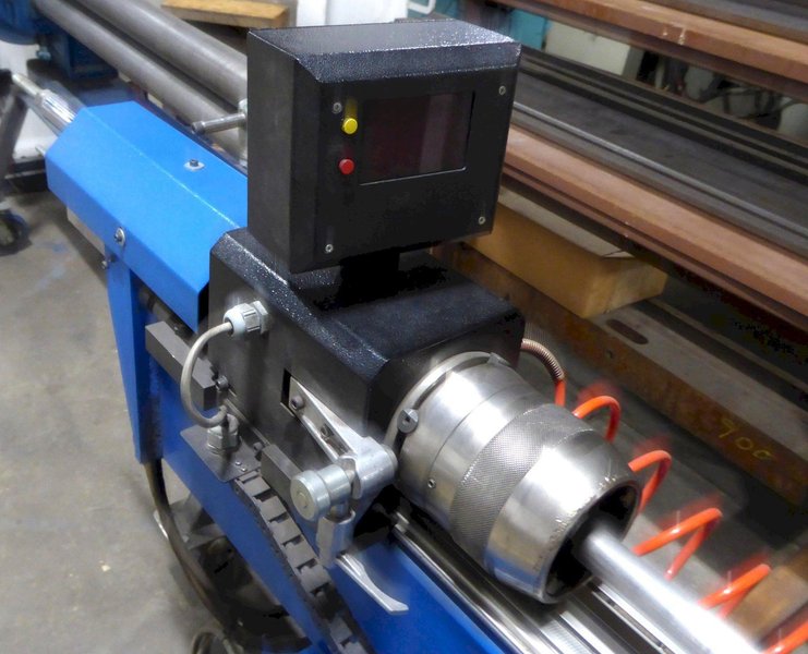 2-1/2" Ercolina Rotary Draw Mandrel Bender, Programmable, 10' Mandrel Table, 2006, Excellent