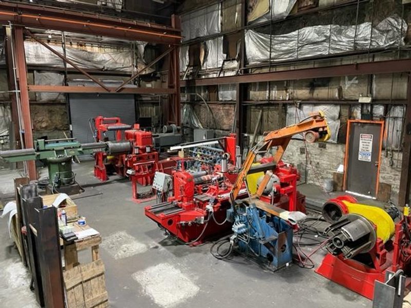 24" (610mm) X 4-1/2" (115mm) SECO Slitting Line (14080)