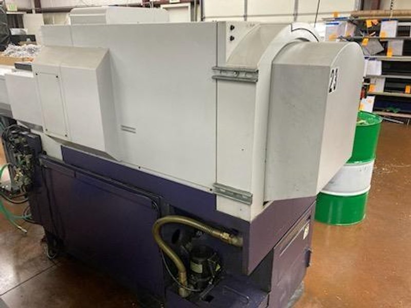 Citizen C16 Type VII CNC Swiss Screw Machine w Live End Working Option, Edge C-312 Barfeed, Coolant Tank and Pump