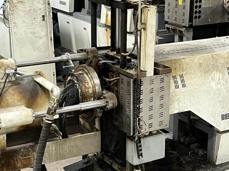 Purui SJ200/200 Extrusion Line – 2018 – Twin Single-Screw Plastic Recycling System