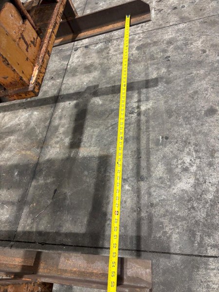 20,000 LBS X 56" WIDE BUSHMAN MODEL 5500 CRANE MOUNT SHEET LIFTER: YOBRO #24467