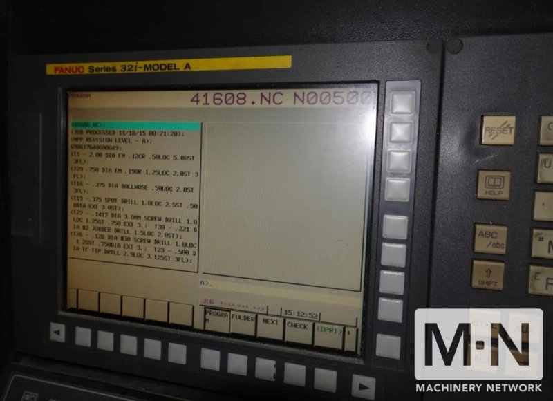 Doosan BM 2740P High Speed CNC Bridge Mill, 2011