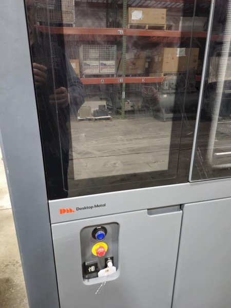 2021 Desktop Metal SHP-PP0009 3D Metal Printer - 12L Capacity, Binder Jetting Technology, Oven, Accesories