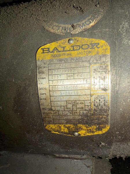 20" X .190" ROWE MODEL #C6-20 MOTORIZED COIL STRIP STRAIGHTENER: YOBRO #24754