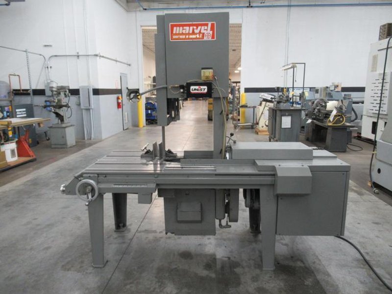 Marvel Series 8-Mark I Vertical Band Saw, Tilting, 18" x 22" Capacity, 1" Blade, Variable Speed