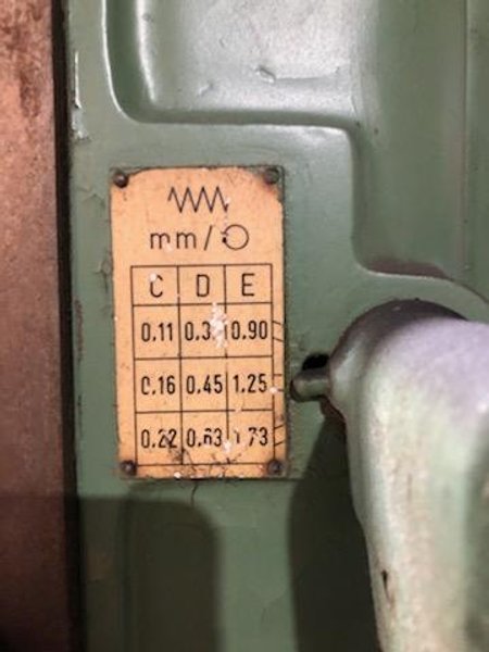 WMW BK40 Drilling Machine STOCK# 2139