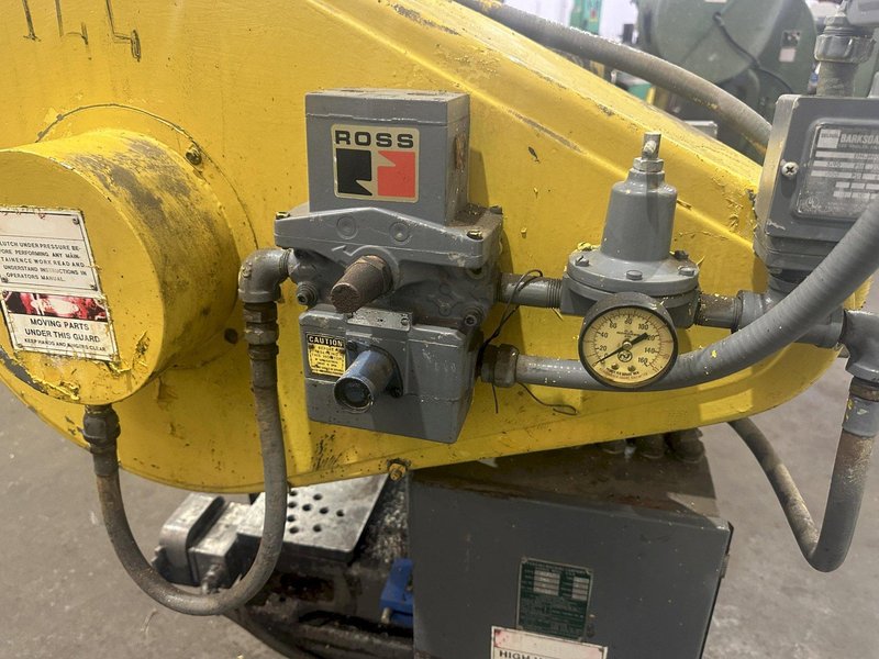 10 TON PERKINS MODEL #2A GAP BED FLYWHEEL PRESS: STOCK #77481