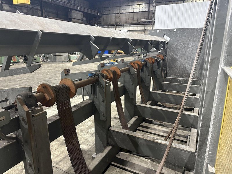 20' AMD BAR &amp; PIPE DESCRAMBLER RACK &amp; LOADER: STOCK #22659