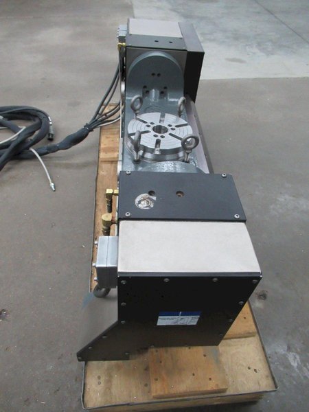 Haas TR-210 Trunnion Type 2-Axis Rotary Table 8.25" Diameter Platen, Sigma-5 Brushless Servo Motors
