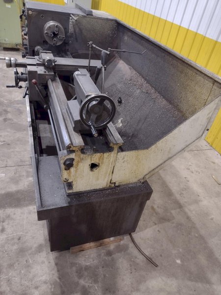 13" X 50" CLAUSING COLCHESTER MODEL #13 ENGINE LATHE 1.65" HOLE: STOCK #23357