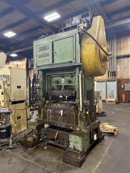 75 TON MINSTER PS2-75-42 PIECE MAKER STRAIGHT SIDE SSDC HIGH SPEED PRESS 2.5" STROKE: YOBRO #23912