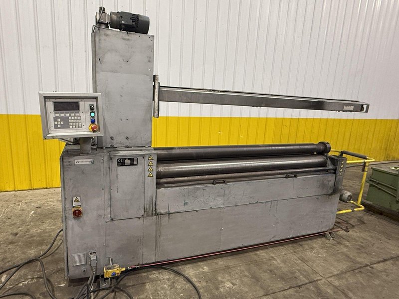 80" X .137" TITAN MODEL #8268-2035 PROGRAMMABLE HYDRAULIC PLATE ROLL, NEW 2008: YOBRO #24735