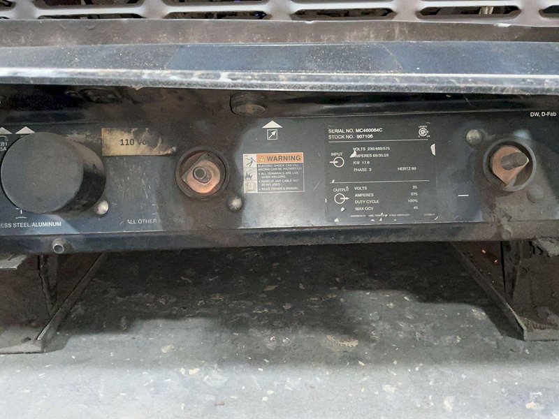 Miller 375 Welder - Delta-fab