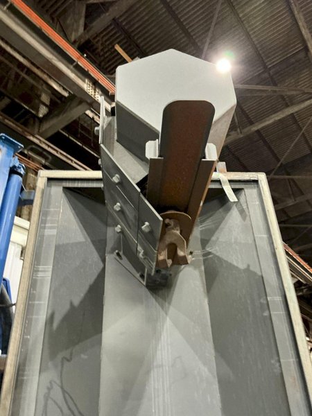 60" x 60" BCP MODEL #A4-9479 SPINNER HANGER SHOT BLAST MACHINE, NEW 1999: YOBRO #26149
