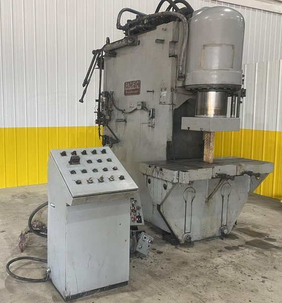 300 TON PACIFIC MODEL #300PF PRESSFORMER HYDRAULIC C-FRAME PRESS: STOCK #16260