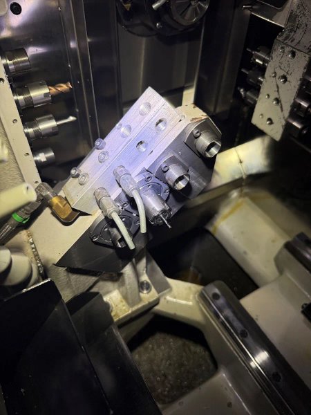 USED NOMURA .787" X 7.87" AUTOMATIC SWISS TYPE CNC LATHE MODEL NN-20UBB