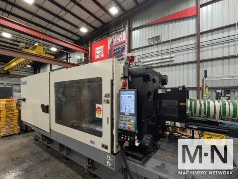 618 TON 132 OZ NISSEI MODEL FVX560III-310L INJECTION MOLDING MACHINE MFG 2017