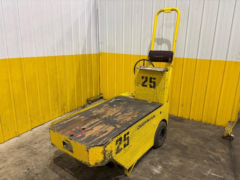 36 VOLT CUSHMAN MODEL #898361 STOCK CHASER/TUGGER CART: YOBRO #24654