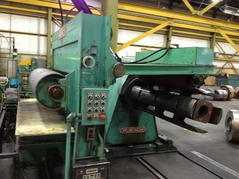 RUESCH 48" X 0.090" X 30,000# PRECISION SLITTING LINE (14706)