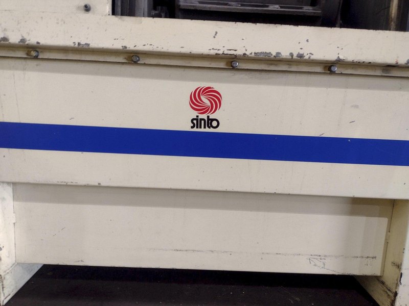 SINTOBRATOR MODEL #EC-2-033 CAROUSEL TYPE TUMBLING FINISHER: STOCK #18783