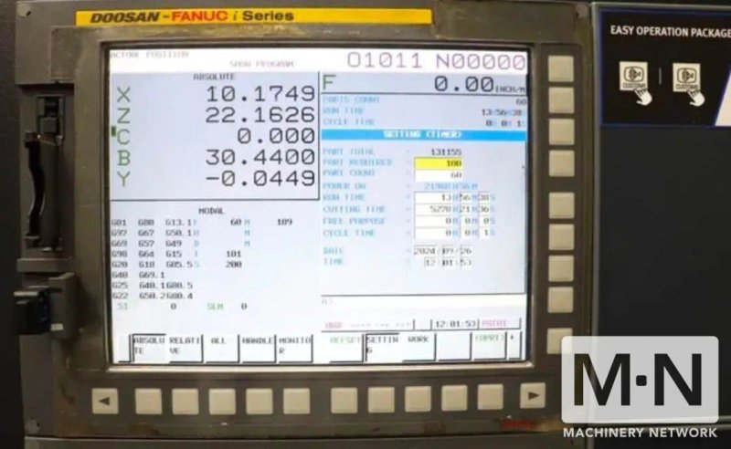 Doosan Lynx 2600SY CNC Turning Center, 2022