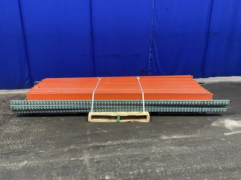 42” X 144” Pallet Racking - Teardrop