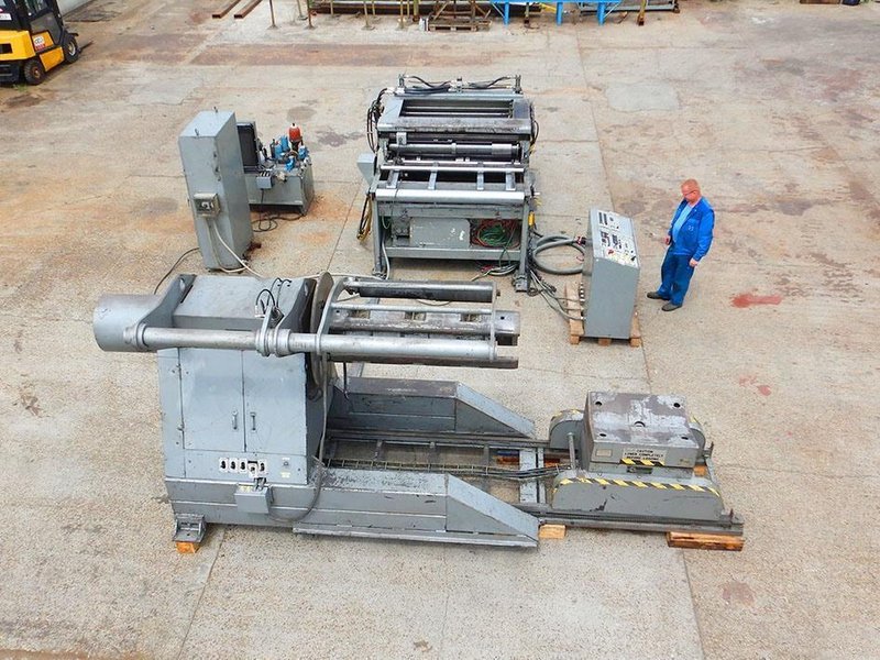 Iowa - Slitting &amp; cut to length 1600 x 3 x 12 ton CNC