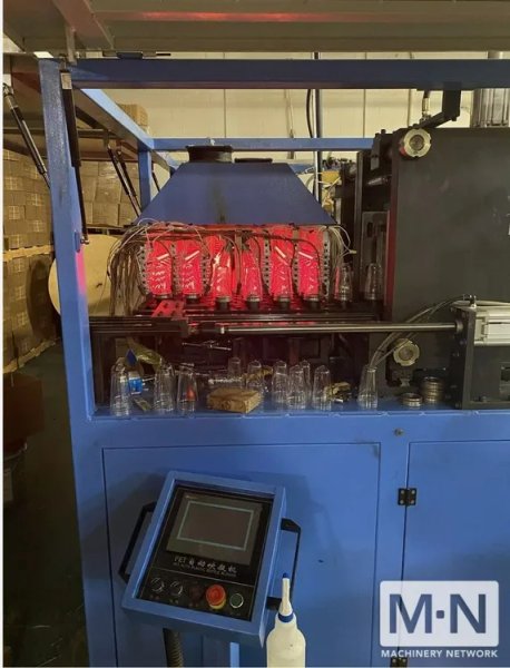 6 HEAD JUNSUN MACHINERY  STAGE BLOW MOLDING MACHINERY MFG 2017