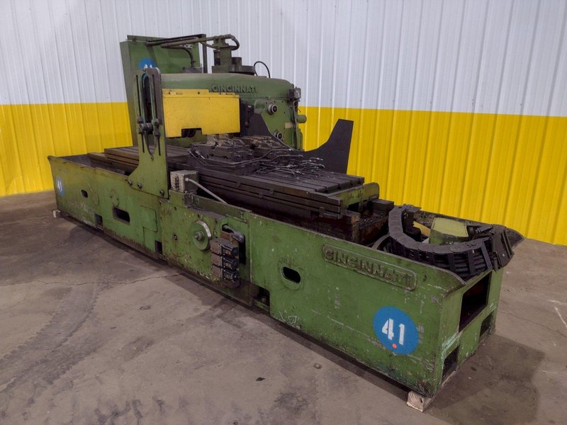 22" X 96" X 20 HP CINCINNATI "FSV" HYPOWERMATIC HORIZONTAL SIMPLEX PRODUCTION MILL: STOCK #13109