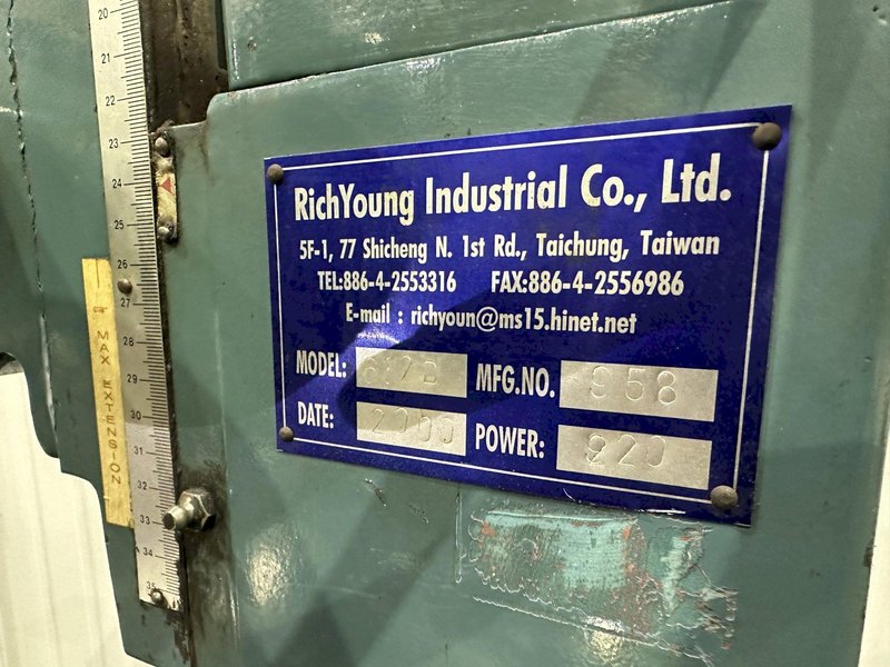 12" OMEGA MODEL #RN450 FMUS RADIAL ARM SAW: STOCK #77434