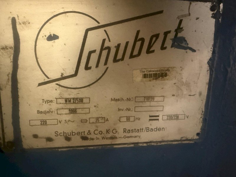 20" X .078" SCHUBERT 19 ROLL MODEL WM2/500 COIL STRIP STRAIGHTENER PRECISION LEVELER: Stock 14630