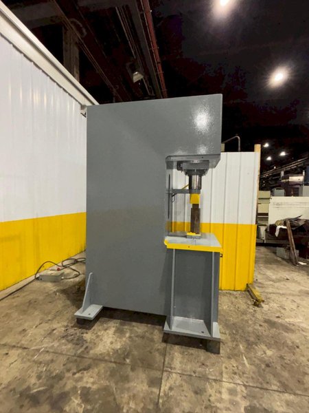 100 TON KR WILSON C-FRAME HYDRAULIC PRESS 18" STROKE: YOBRO #24255