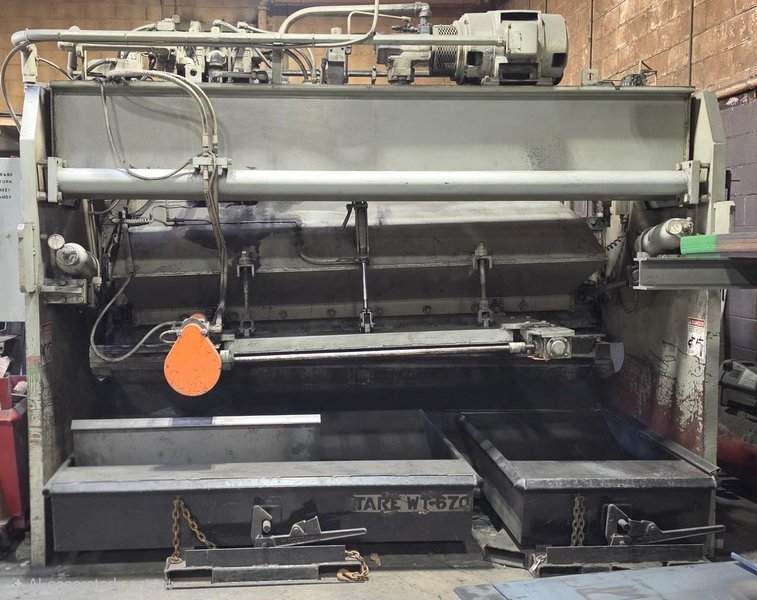 3/8 x 10′ Pacific 375R10 HD Shear, Adjustable Blade Gap, Squaring Arm