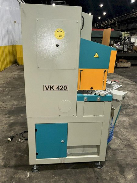 ATECH YILMAZ MODEL #VK 420 NON FERROUS V-CUT &amp; 90° END NOTCHING SAW, NEW 2025 : YOBRO 26345