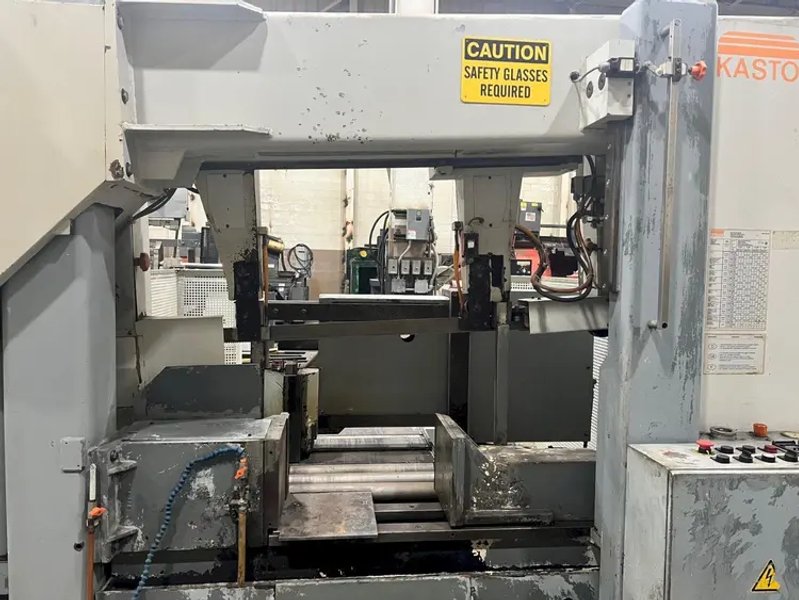 USED KASTO MODEL HBA-520 AU 20.5" X 20.5" AUTOMATIC HORIZONTAL BANDSAW, YEAR 1997
