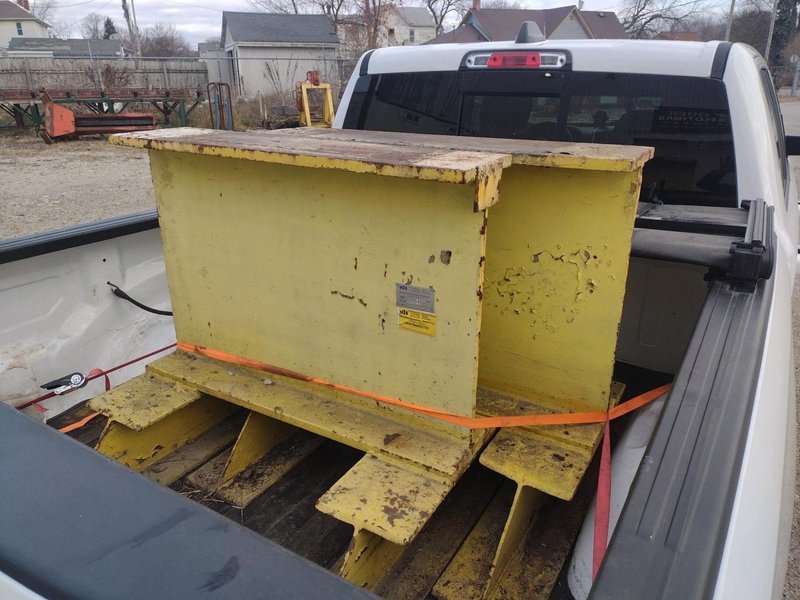 6,000 LB NATIONAL INDUSTRIAL SUPPLY SAW HORSES, SET OF 2: STOCK 20196