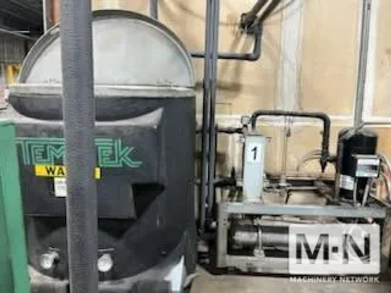 25 TON TEMPTEK MODEL MW25C WATER COOLED CHILLER MFG 2021