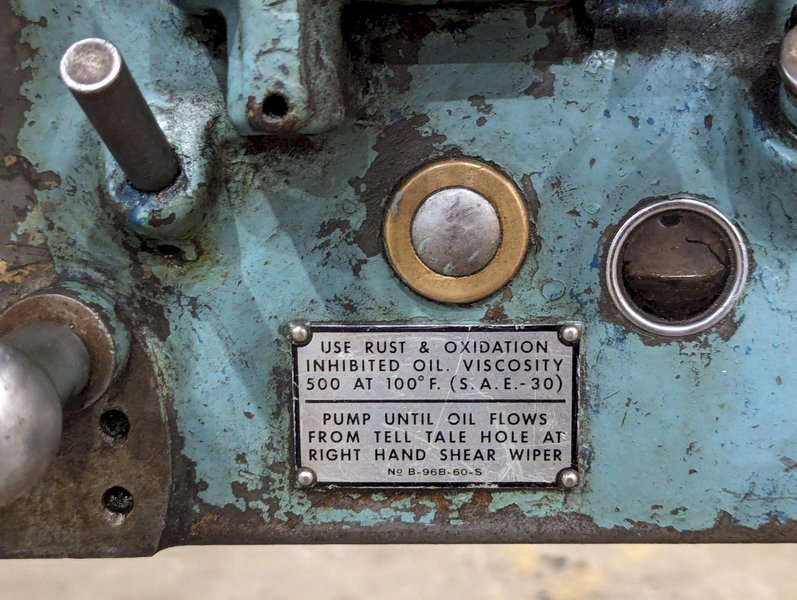 17" x 54" LEBLOND MODEL #3D REGAL ENGINE LATHE, 1.75" HOLE: STOCK #20405