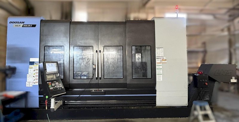 DOOSAN VCF 850LSR II, Year 2020 w/ LSRII, Spindle Probe, Ct 40