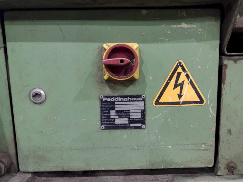 110 TON PEDDINGHAUS "PEDDIWORKER" 1100G HYDRAULIC IRONWORKER: STOCK #22724