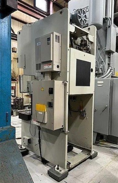 110 ton Komatsu Single Crank Gap Frame Press Model OBS-110-61, Year 2013