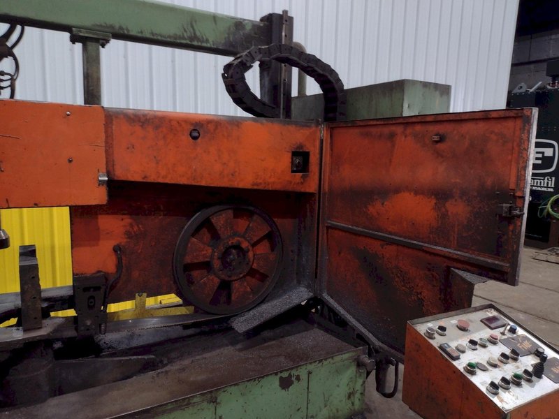 50" X 20" PEDDINGHAUS SERIES #1250-510 STRUCTURAL STEEL HORIZONTAL SAW: STOCK #19129