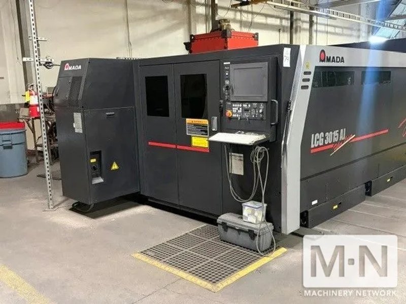 Amada LCG3015AJ 2KW Fiber Laser, 2014