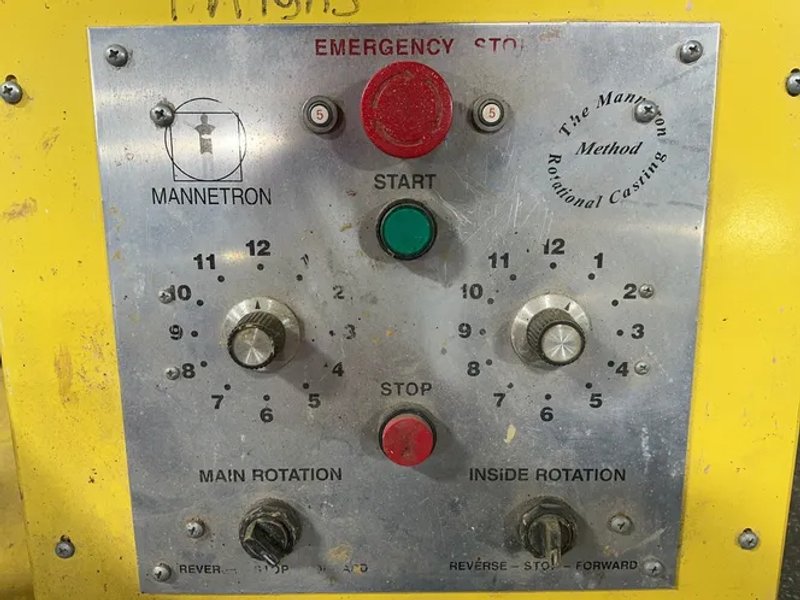 Mannetron 24" X 24"  Roto-cast Machine - Nmrv 040