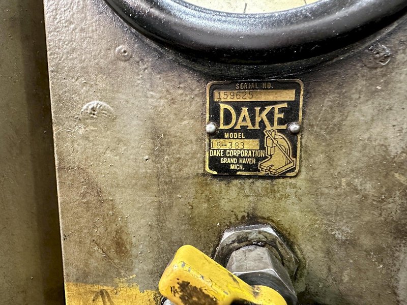 150 TON DAKE FOUR POST HYDRAULIC  PRESS STOCK #77801