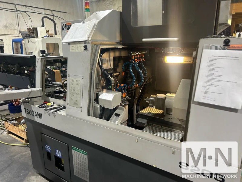 Tsugami S206 CNC Swiss Lathe, 2011