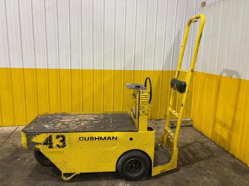 36 VOLT CUSHMAN MODEL 898361 STOCK CHASER/TUGGER CART: YOBRO #24651