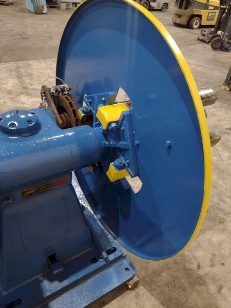 2,500 LB X 24" LITTELL MODEL #25-12 DOUBLE END PULL OFF COIL REEL UNCOILER: STOCK #22533
