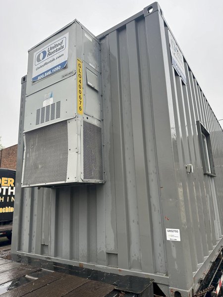 40' PORTABLE OFFICE STORAGE CONTAINER: STOCK #23098